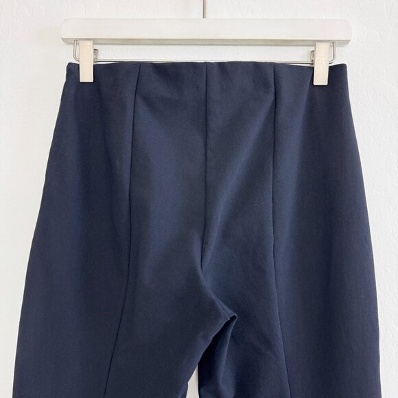 Vince Stitch Front Seam Ponte Legging Split Hem Pants Work Office Blue Small - Picture 9 of 12